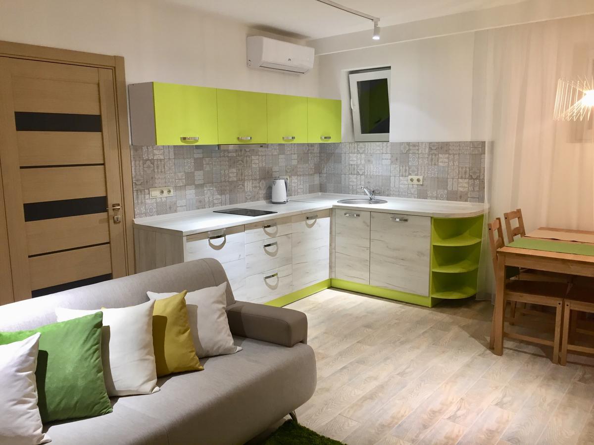 Ferienwohnung Комфортная Апарт-Студия Silena С 2 Спальнями Uschhorod Exterior foto